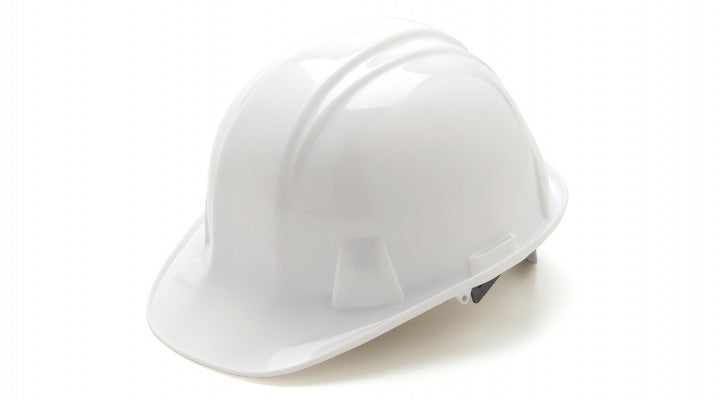 Pyramex HP14010 White SL Series Cap Style 4 Point Snap Lock Hard Hat