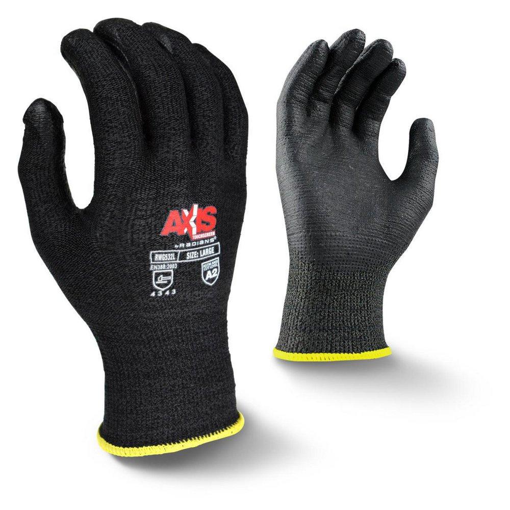 Radians RWG532XL XL Size Plastic Cut Protection Glove