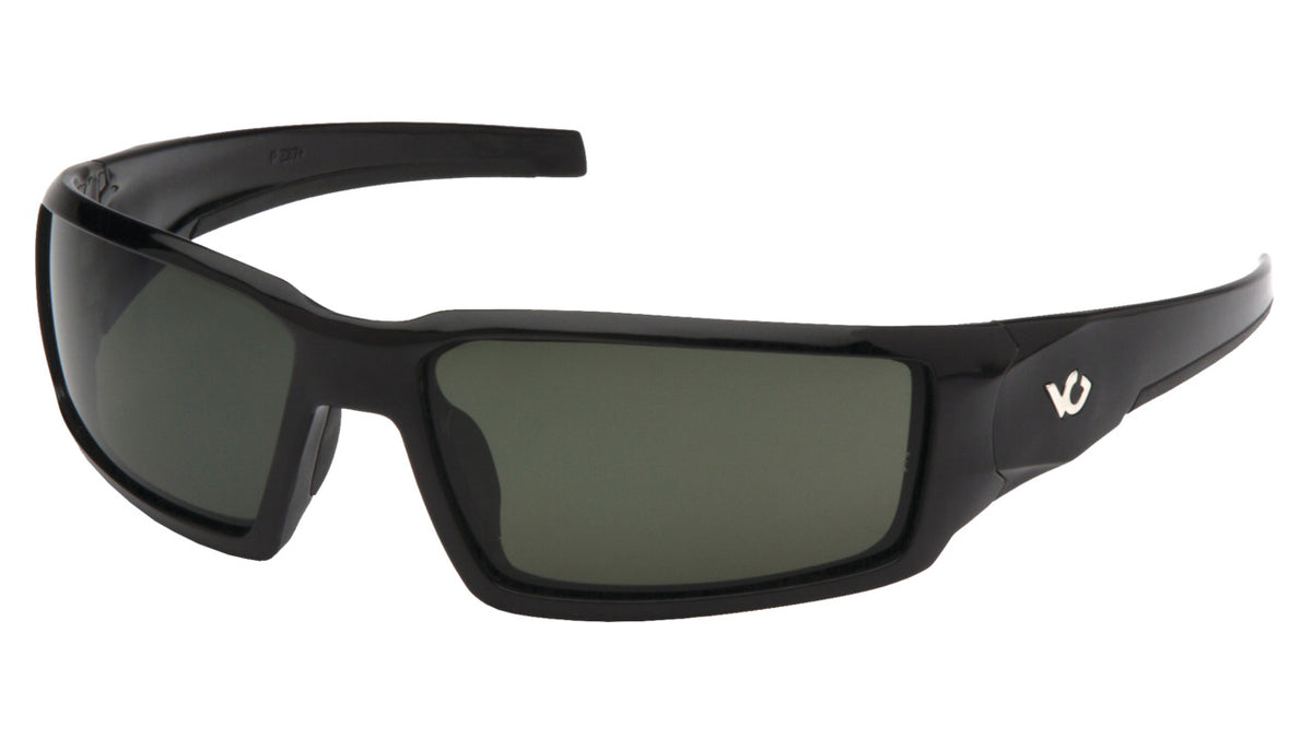 Pyramex VGSB522T Pagosa Anti-Fog Smoke Green Lens/Black Frame