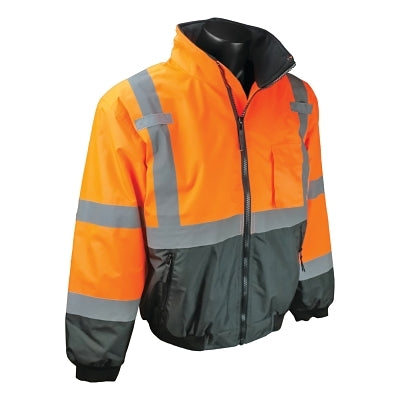 Radians SJ110B3ZOS2X Radians XXL Hi Viz Orange 2 In 1 Bomb Jacket Cl3