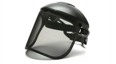 Pyramex S1060 Faceshield 8 x 15.5 Black Steel Mesh