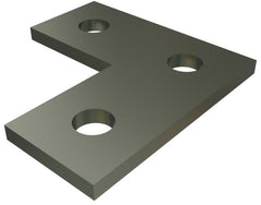 Unistrut P1036EG 3-Hole Flat L Plate