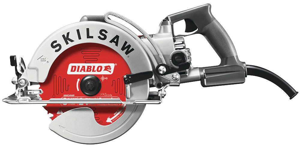 SKILSAW SPT78W01 8-1/4 Aluminum Worm Drive Saw with Blade