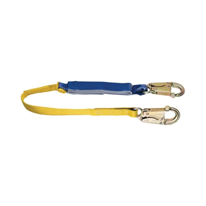 WERNER C311104 DeCoil Lanyard With DCELL Shock Pack 310 lb 3 ft