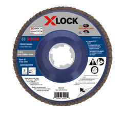 Bosch FDX2750060 5 X-LOCK Arbor Type 27 60 Grit Flap Disc