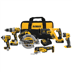 DeWalt DCK694P2 20V Max Xr 6-Tool Combo Kit