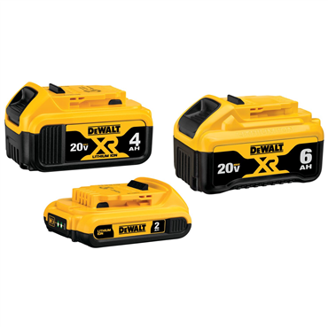 DeWalt DCB3463 Lithium Ion Batteries - 20V MAX 3 Pack