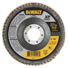 DeWalt DWA8280 4-1/2 x 7/8 Ceramic Flap Disc 40 Grit