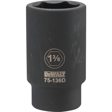 DeWalt DWMT75136OSP 3/4 in Drive Silver Impact Socket