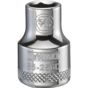 DeWalt DWMT86256OSP 3/8 In Drive Polished Chrome Standard Socket