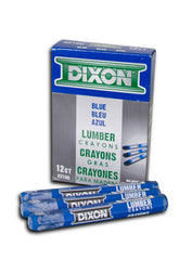 Dixon Ticonderoga 52100 Blue Lumber Crayon 1/2 in dia x 4-1/2 in L