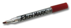 Dixon Ticonderoga 87110 RediMark Red Metal Permanent Marker