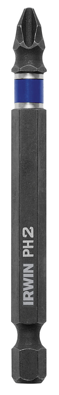 Irwin 1837457 2 x 1/4 x 3 Phillips Impact Power Bit