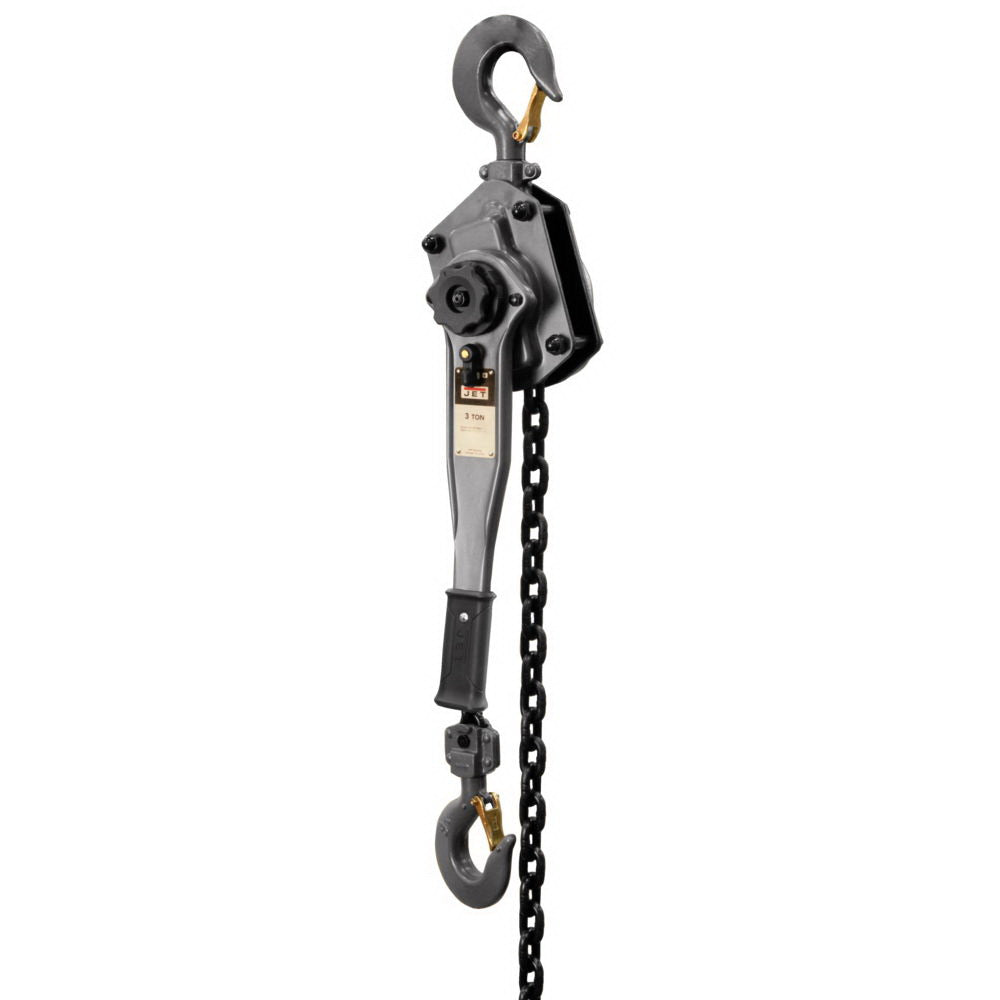 JET 287502 JLP Series Lever Hoist, 3 Tons Capacity, 15 ft Lifting Height, 1 Fall