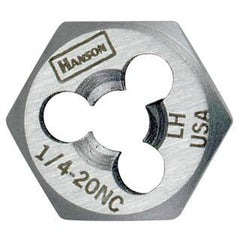 Irwin 7261 Re-Threading Hexagon Fractional Die 7/8 In - 9 Nc