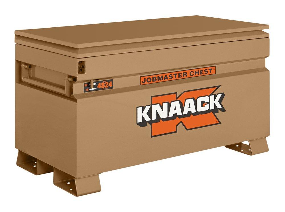 Knaack 4824 Jobmaster Storage Chest 16 Cubic Feet 48 x 24 x 28-1/4 Tan