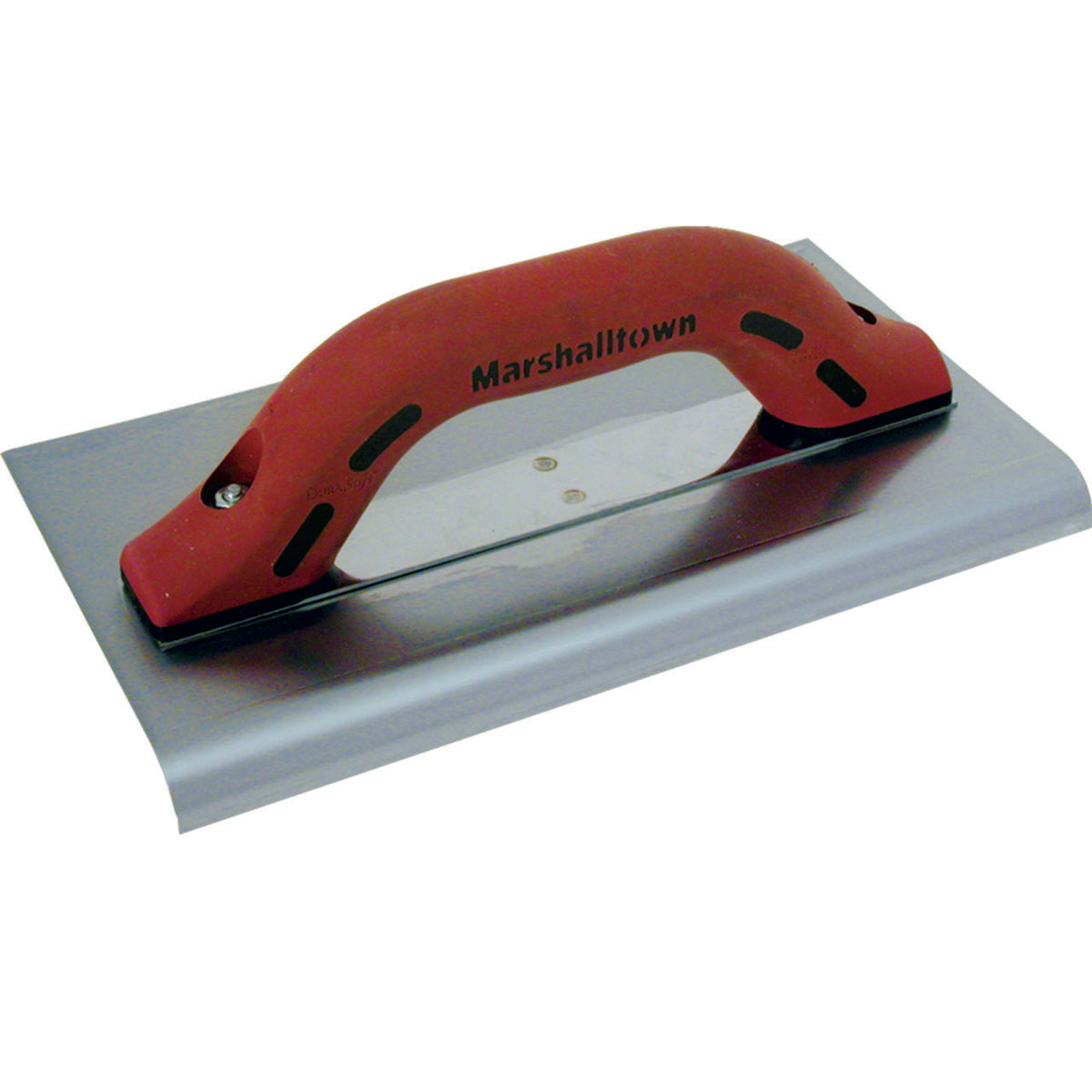 Marshalltown 135SSD 10 x 6 3/4 Radius 1 Lip Stainless Steel Edger Durasoft Handle