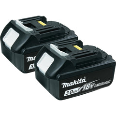 Makita BL1830B2 Cordless Power Tool Battery Lithium-Ion 18 Volt 3 Amp-Hr 30 Minute Charging Time