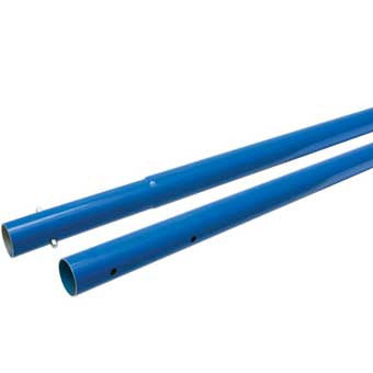 Marshalltown 178ASU Marshalltown 1-3/4 x 6' Blue Swagged Aluminum Handle