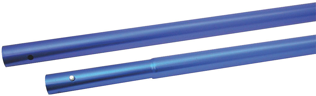 Marshalltown 176ASU 6'X1-3/8 Snap Push Button Blue Aluminum Extension Pole Handle 103176ASU