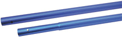 Marshalltown 176ASU 6'X1-3/8 Snap Push Button Blue Aluminum Extension Pole Handle 103176ASU