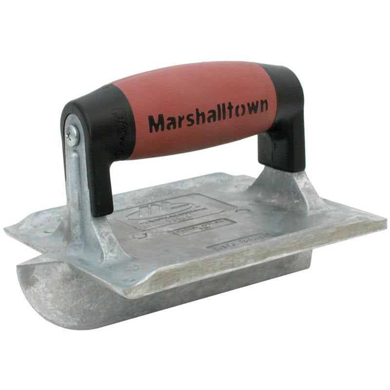 Marshalltown 835D 6 x 4-3/8 Zinc Groover-1D x 3/8 Bit-Durasoft Handle