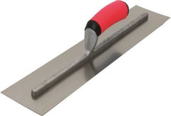 Marshalltown FT376R 20 x 4 High Carbon Steel Finishing Trowel Soft Grip Handle