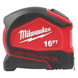 Milwaukee 48-22-6816 Compact Auto Lock Tape 16 ft