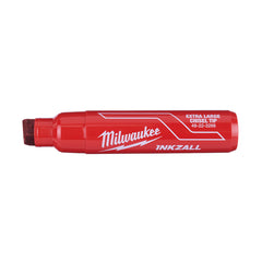 Milwaukee 48-22-3266 INKZALL Extra Large Chisel Tip Red Marker