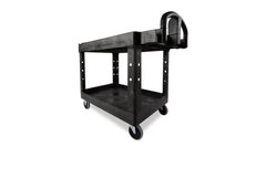 Rubbermaid FG452088BLA 500 lb Black Material Handling Utility Cart