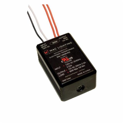 WAC Lighting EN-12150-R-AR Non-Enclosed Electronic Transformer 120 VAC Input 12 VDC Output 150W