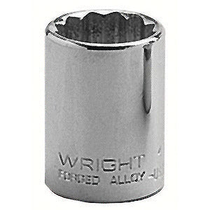 Wright Tool 14124 3/4 1/2 Dr 12Pt Socket