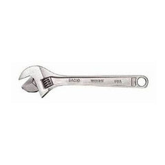 Wright Tool 9AC08 Adjustable Wrench - 1-1/8 In Wrench - 8 In Overall Length