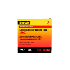 3M 00054007417514 Scotch Linerless Rubber Splicing Tape 130C