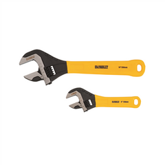 DeWalt DWHT75497 Adjustable Wrench Set - 2 Pack - 6 In and 10 In