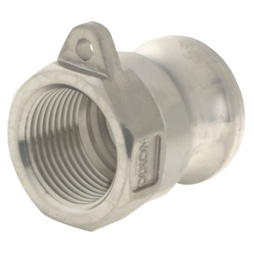 Dixon Valve & Coupling 150-A-SS Type A Adapter Power 1 1/2 Inch