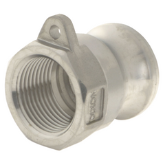 Dixon Valve & Coupling 150-A-SS Type A Adapter Power 1 1/2 Inch