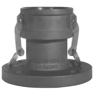 Dixon 150-DL-SS Cam & Groove Coupler x 150 lb Flange