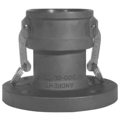 Dixon 150-DL-SS Cam & Groove Coupler x 150 lb Flange