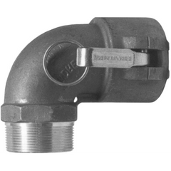 Dixon Valve & Coupling 150B-90AL Cam & Groove 90 Degree Type B Coupler x Male NPT