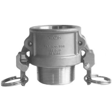 Dixon Valve & Coupling RB100EZ EZ Boss-Lock Cam & Groove Type B Coupler x Male NPT