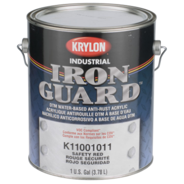 Krylon K11001011 Iron Guard Water-Based Acrylic Enamel 1 gal Can