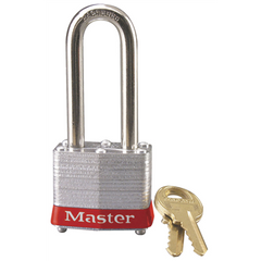 Master Lock 3KALHRED Series 3 Reinforced Laminated Steel Padlock