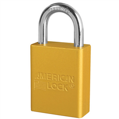 Master Lock A1105YLW Series A1105 Aluminum Rekeyable Padlock