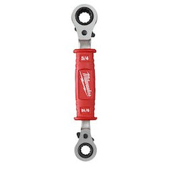 Milwaukee 48-22-9212 Lineman’s 4-in-1 Insulated Ratcheting Box Wrench