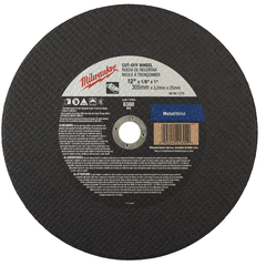 Milwaukee Tool 49-94-1275 Type 1 Cut-Off Wheel 12 In. x 1/8 In. x 1 In.