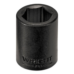 Wright Tool 4848 | 6 Point Standard Black Oxide Impact Socket