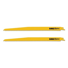 DeWalt DW4804-2 Reciprocating Saw Blades 12 Inch 6 Teeth per Inch Replacement MPN