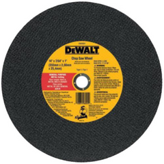 DeWalt DW8010 High Performance Metal Chop Saw Wheel 16 in