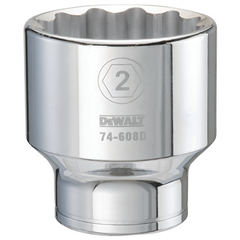 DeWalt DWMT74608OSP 3/4 in Drive Polished Chrome Standard Socket